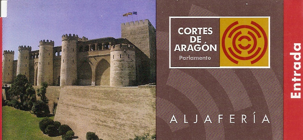 Entrada Aljafería - Cortes de Aragón - Zaragoza - España